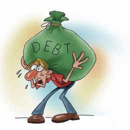 carrying debt