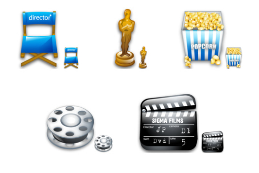 Movie theme icons