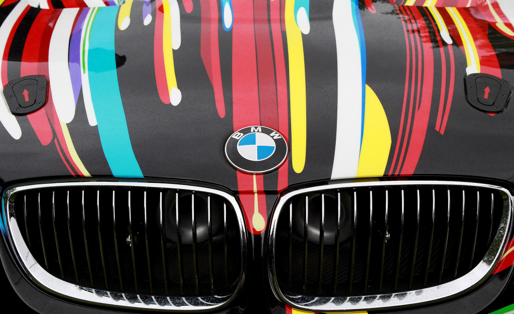BMW Art Car - London Art Drive
