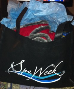Spa Week Gift Bag Spring 2011