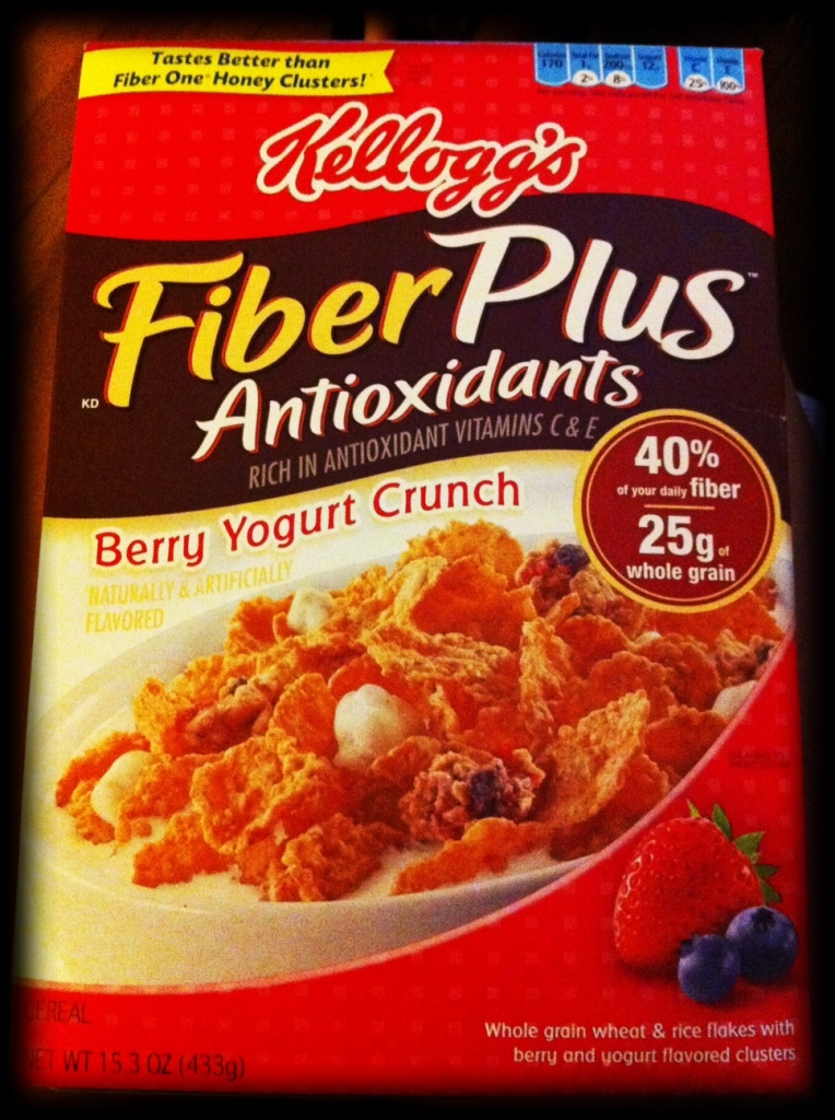 Kellogg's FiberPlus Berry Yogurt Crunch