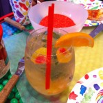 Sour Patch Peach Drink at Dylan's Candy Bar