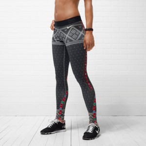 Nike Women's Holiday tights front view
