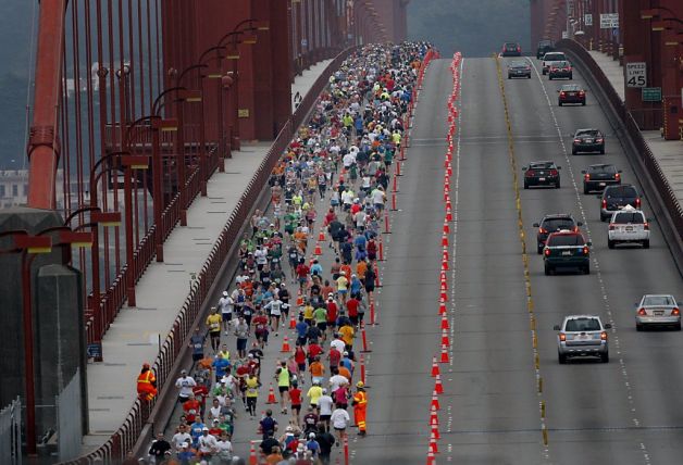 San Francisco Marathon - Golden Gate Bridge