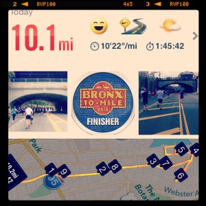 The Bronx 10-mile run